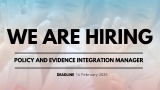 Hiring: Policy and Evidence Integration Manager